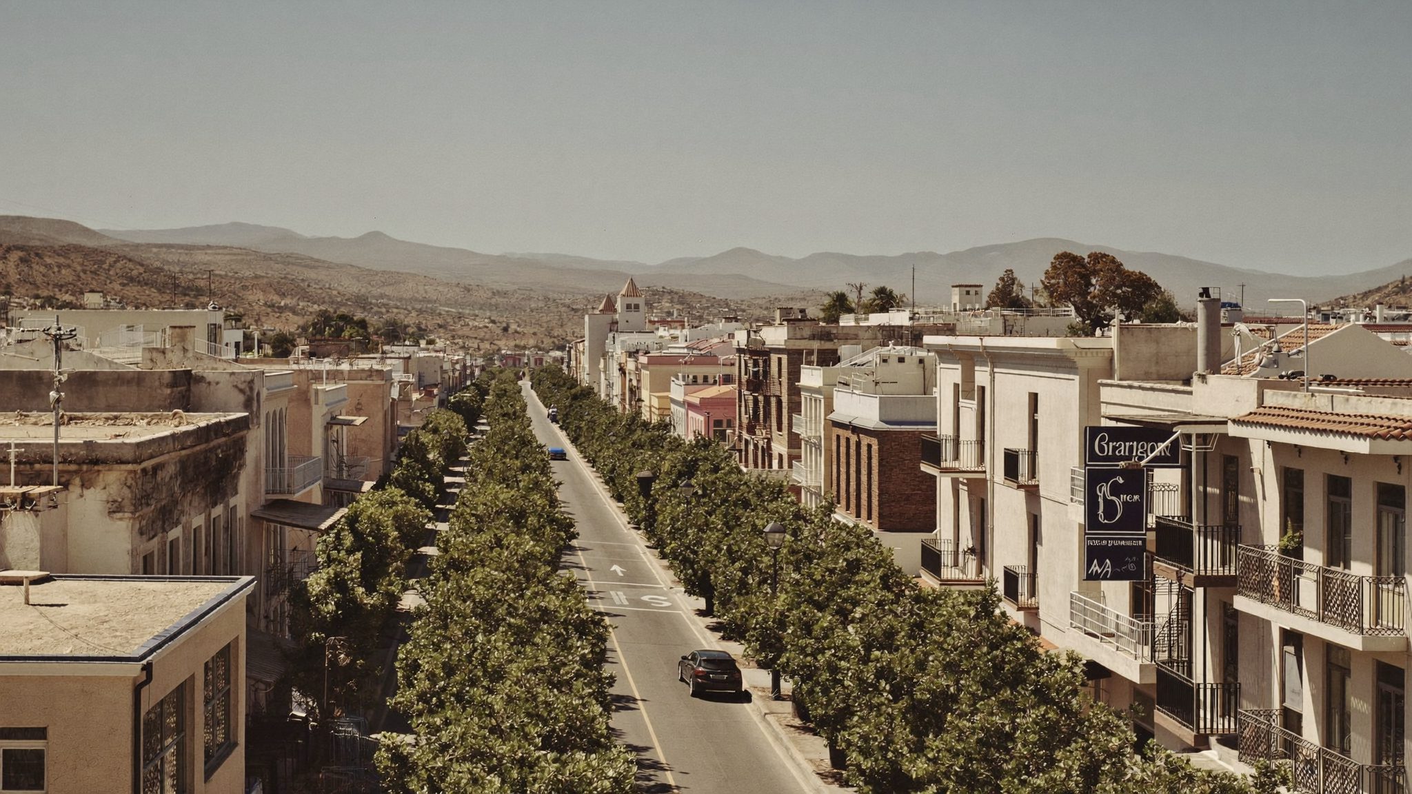 Street view of Wilderness Heights, George, near the Dovrano & Sons office